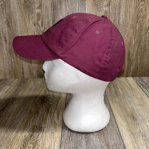 Under Armour Hat One Size Free Fit Maroon Red Baseball Cap Hat Womens Adjustable - Picture 5 of 10